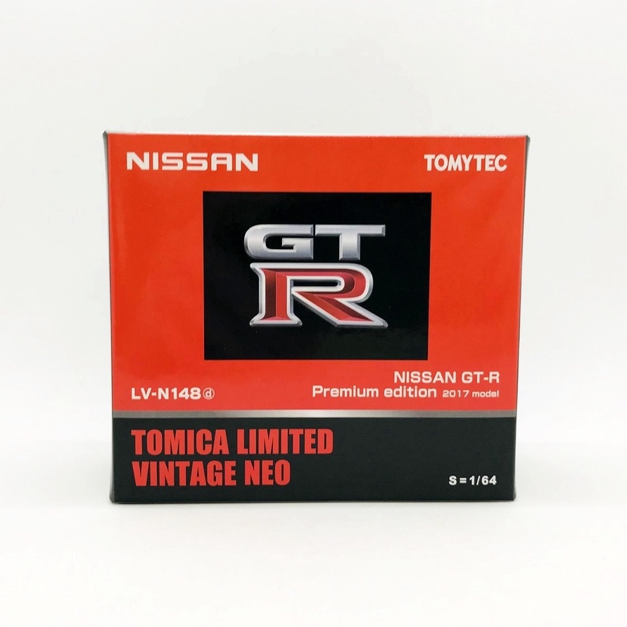 【現貨】 TOMYTEC TLV LV-N148d NISSAN GT-R Premium Edition 2017 紅