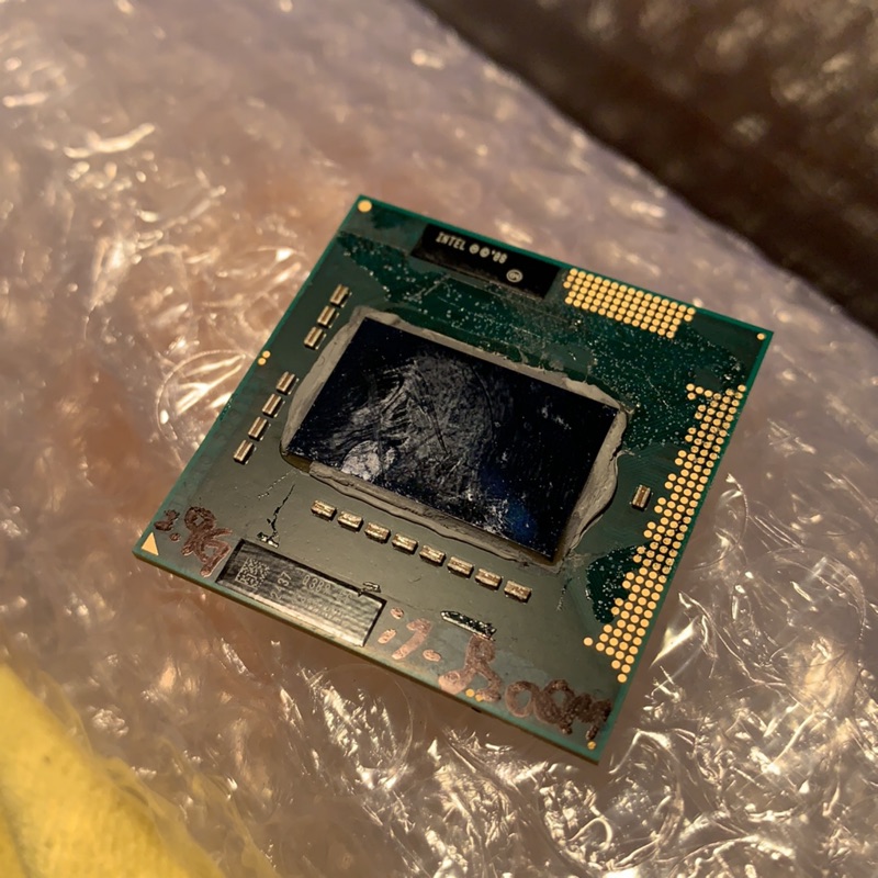 Intel Core i7-820QM CPU 拆機測試良品