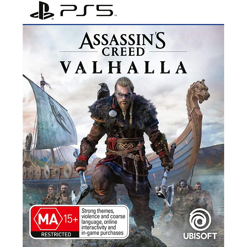 全新未拆PS5 歐美澳版 刺客教條：維京紀元 Assassin’s Creed Valhalla