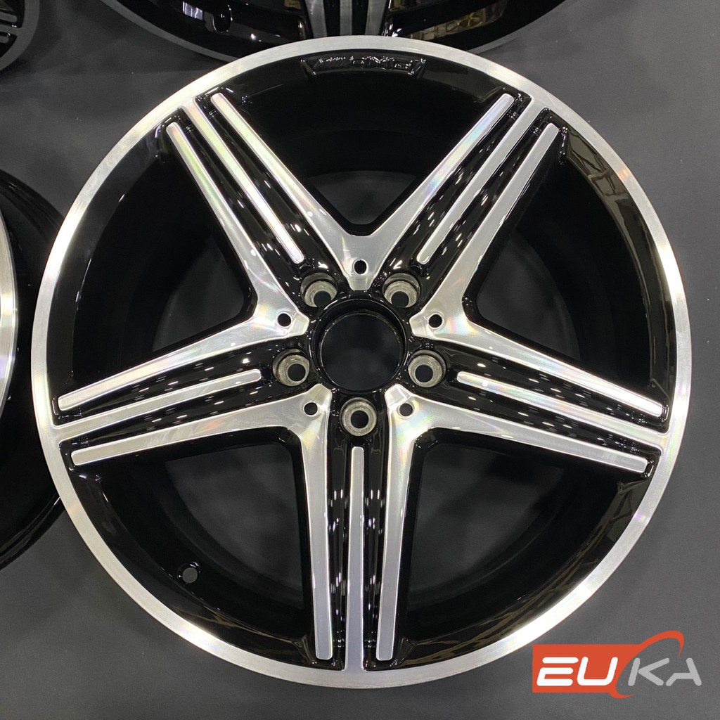 『EUKA優加車業』 賓士 BEZN AMG A系列 B系列 夜色樣式 18吋鋁圈『漆面保固一年』