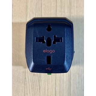 Elago 萬國插座旅行充電器 轉接頭 附USB孔 適用110V-240V 國際電壓