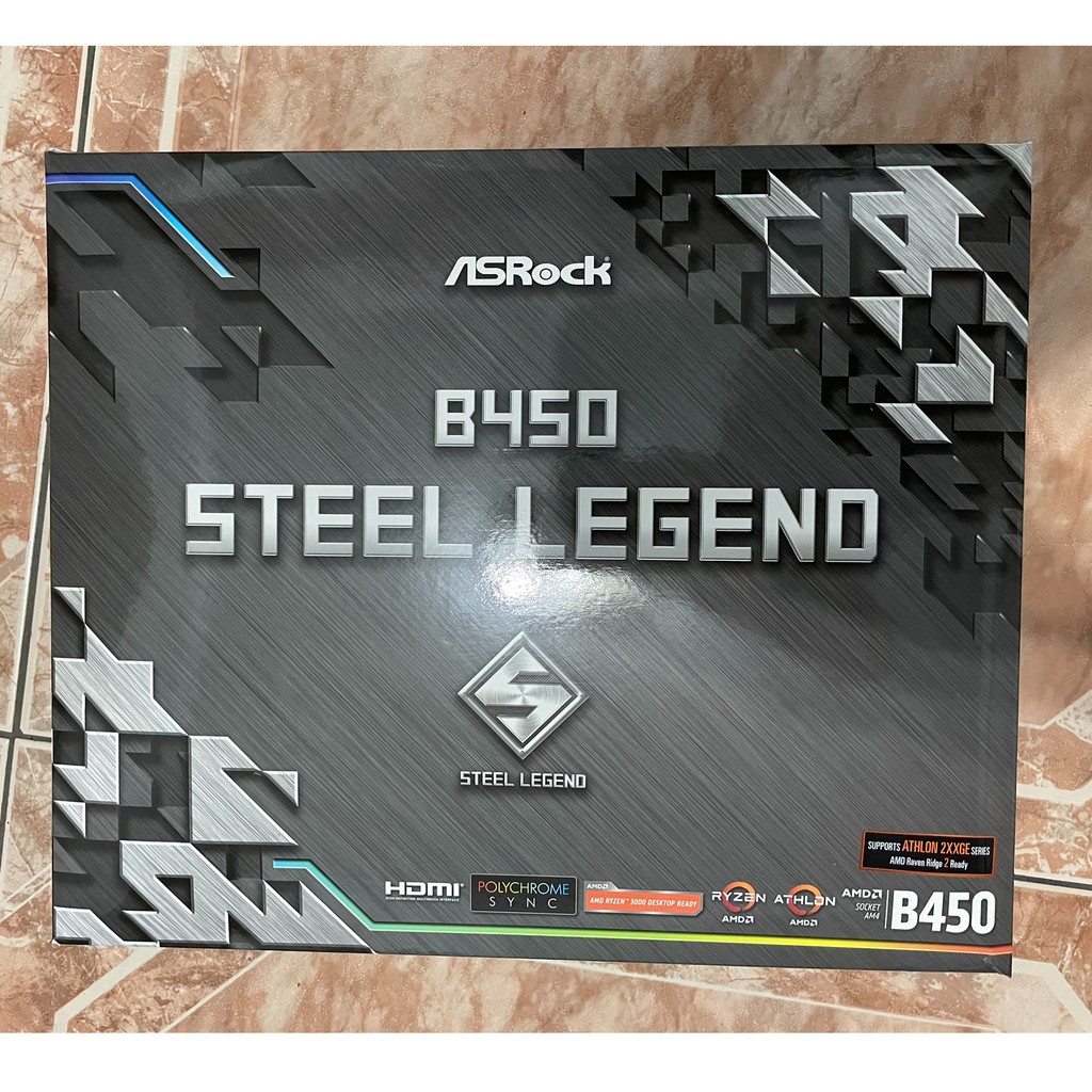 華擎 B450 STEEL LEGEND 主機板