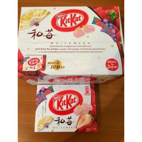 KitKat 和莓口味 日本限定 1小盒