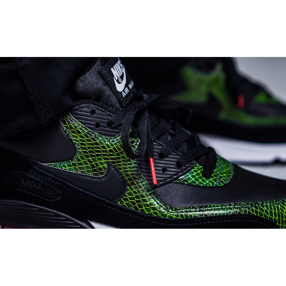 柯拔 Nike Air Max 90 QS CD0916-001 綠黑 蛇紋 男女鞋