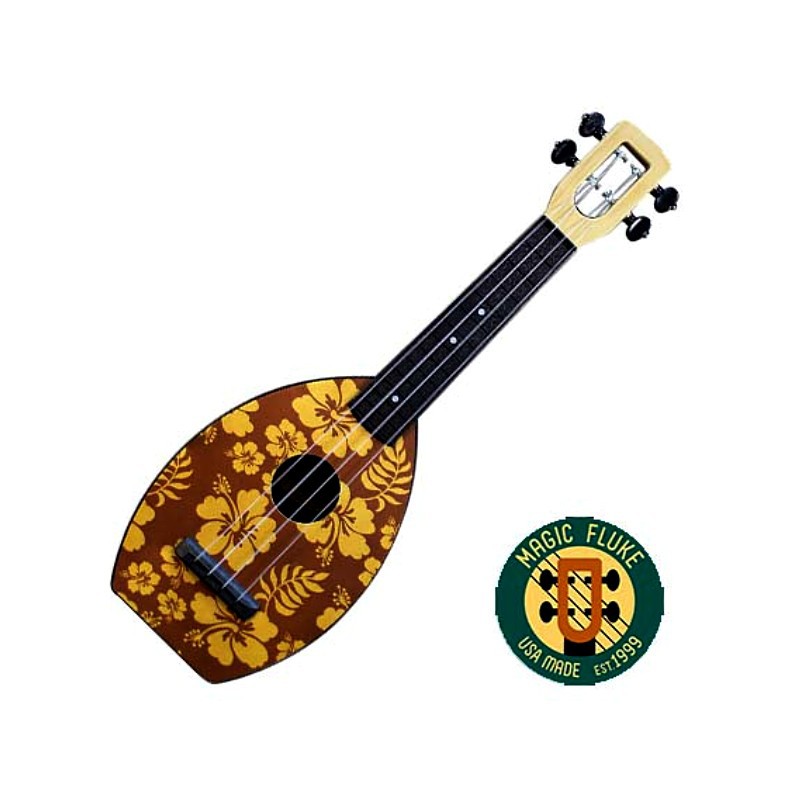 瘋狂跳蚤Flea 扶桑花21吋玻璃纖維烏克麗麗 Ukulele M30 Aloha Plum - 【他,在旅行】