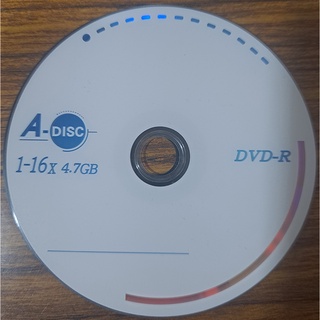 【空白光碟/空白片/燒錄片】平均一片4元 A-DISC DVD-R 16X 4.7GB (100片裝)