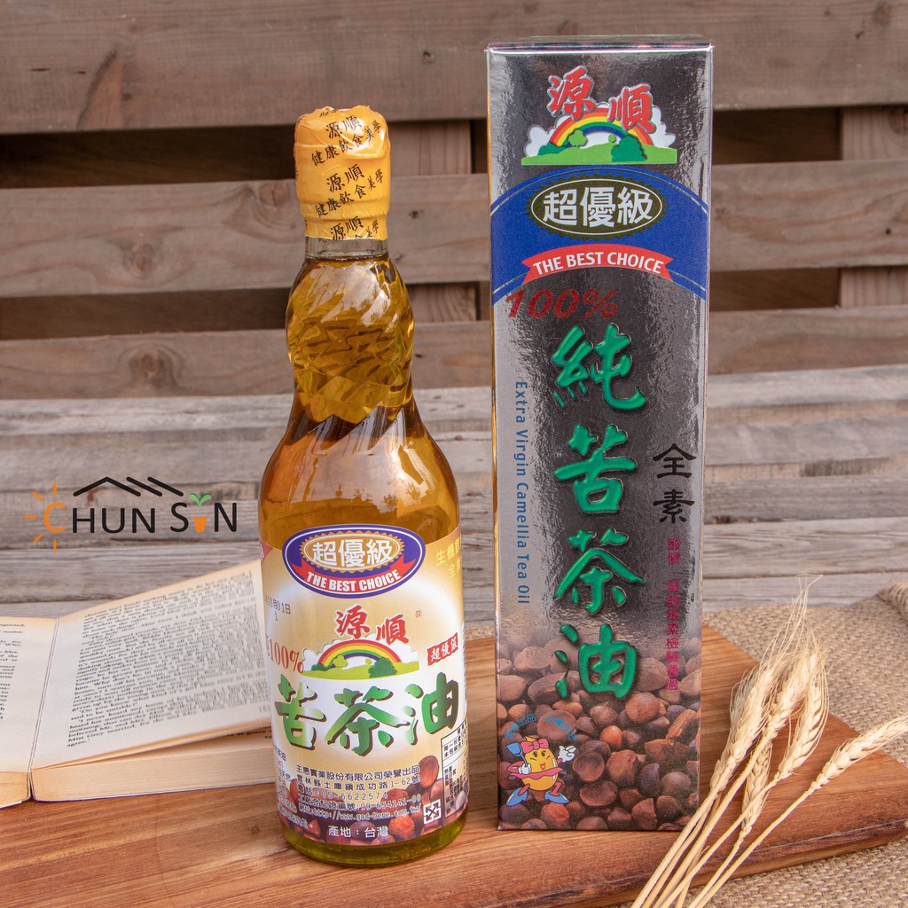 【源順】超優級純苦茶油(低溫鮮榨)570ml