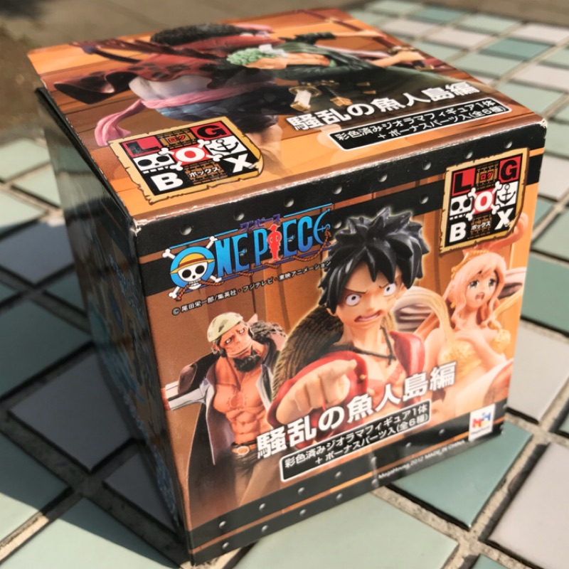 盒玩出售 海賊王航海王 騷亂的魚人島編 Logbox綠證硬殼塔的人魚公主 白星公主 全新可換索隆 蝦皮購物