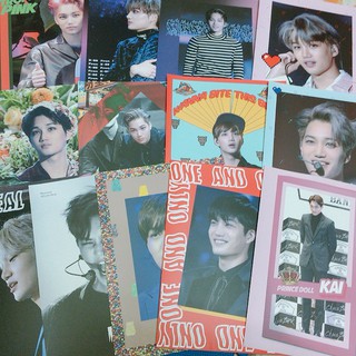EXO KAI 鍾仁 A4 海報 年曆 日曆 韓站 Open Mind 周邊 韓國 特典