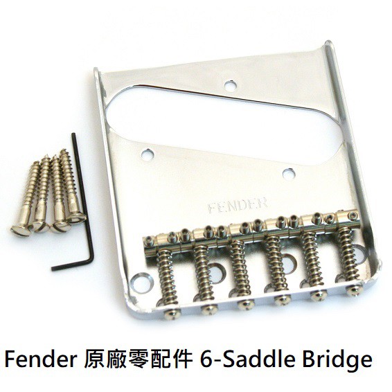 Fender 6 Saddle Vintage Tele Bridge 美廠 美國製 琴橋 套組  維修 零件
