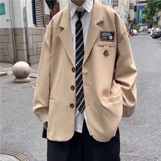 禁慾系 西服班服 新款 帥氣 西裝外套 DK外套 男生 dk製服 男生 春秋 單排三粒扣