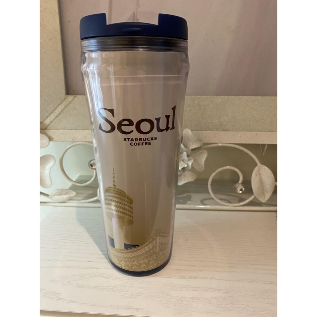 「可議價」全新未使用 星巴克隨行杯-國家城市-首爾SEOUL
