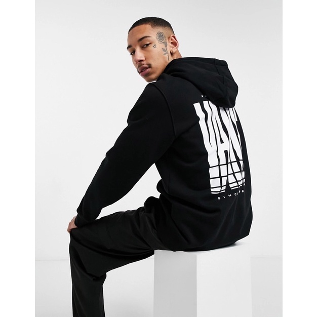 全新 現貨S Vans reflective hoodie 連帽 帽t 美式 街頭 滑板 復古 騎士 衝浪