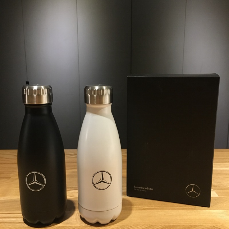 Mercedes-Benz 賓士黑白經典雙色保溫瓶組（兩入不拆售）