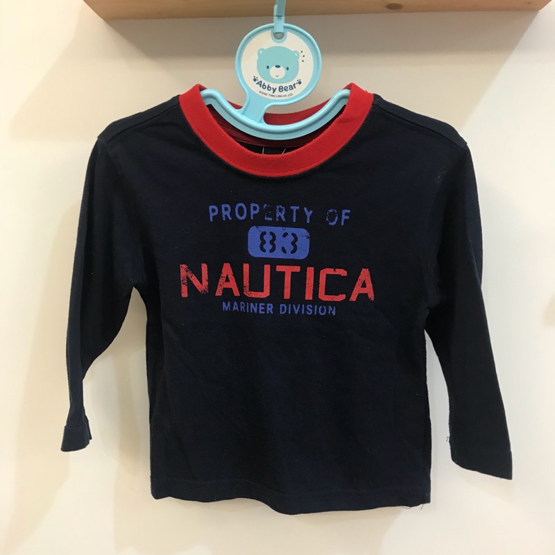 🌷🍬棠棠家 童裝 NAUTICA 長袖棉T  (18M)