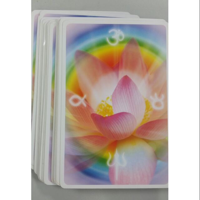 舊版阿卡莎脈輪花卡 上師卡 蝦皮購物