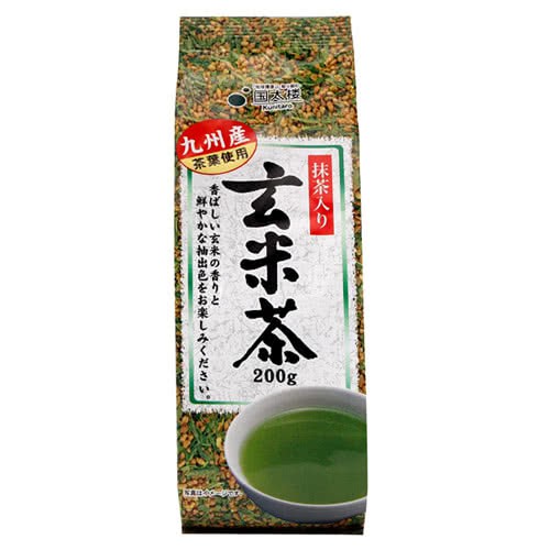 +爆買日本+ 國太樓 抹茶入玄米茶 200g 九州產茶葉 日本原裝進口 品茶最愛 熱銷款茶葉