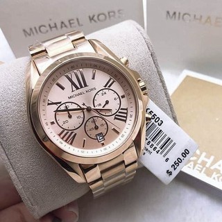 帝安諾-實體店面 Michael Kors 玫瑰金 羅馬經典腕錶 MK5503