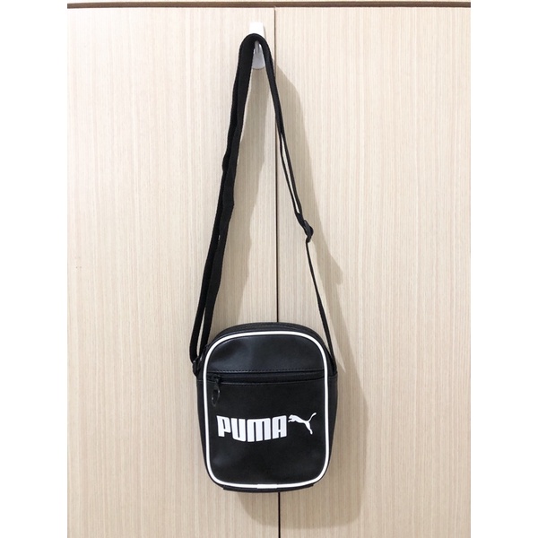 puma campus小側背包（黑）正品