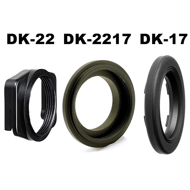 找東西Nikon原廠方轉圓DK-22眼罩+多尼爾DK2217+尼康DK-17眼罩適F80 F75 F70 F65 F60