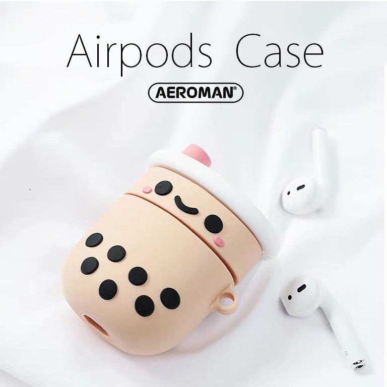 airpods 保護套 pro 珍奶 珍珠奶茶 珍珠 奶茶 柴犬 拍立得 相機 鳳梨 漢堡 薯條 月光仙子 鈴鐺 DJ