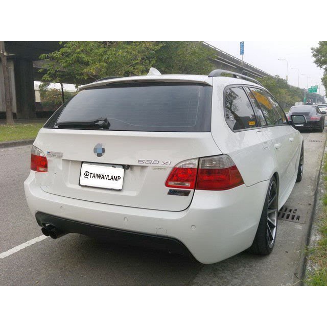 台灣之光 全新 BMW E61 5門 5D WAGON專用高品質M-TECH樣式後保桿後中巴後下巴PP材質台灣製