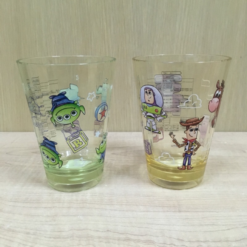 日本迪士尼 玩具總動員 三眼怪 杯子 水杯 塑膠杯