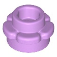 LEGO 樂高 中間薰衣草紫 小花 Plate Round 1x1 Flower Edge 24866 6209684