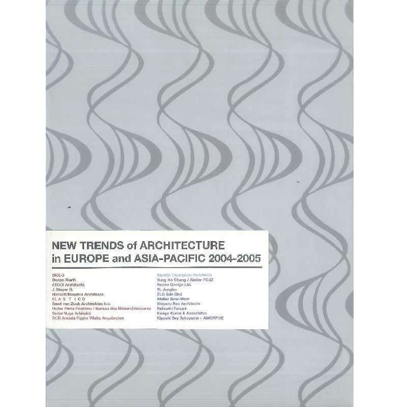 New Trends of Architecture -9784773804065 絕版英文設計書 [建築人設計人的店-上博圖書]