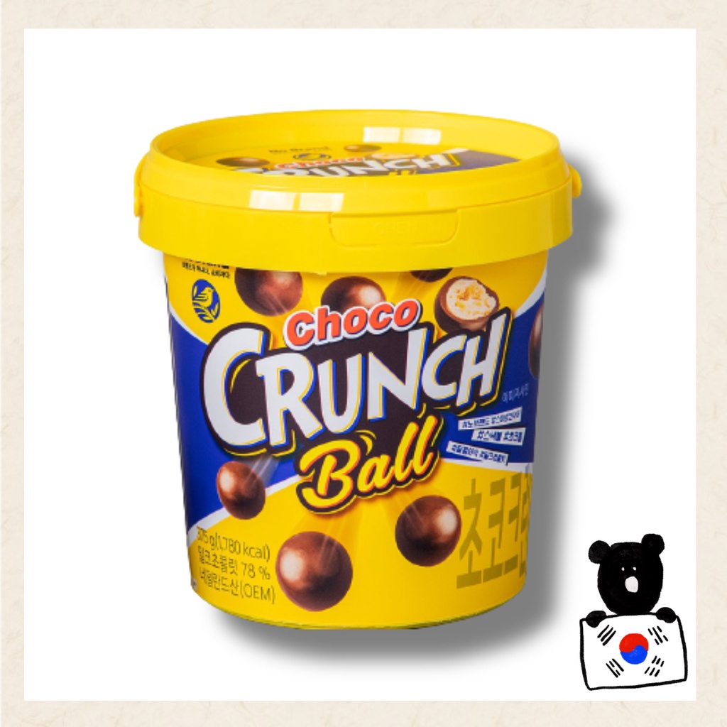 [No brand] 🍫巧克力脆球🍫 Choco Crunch Ball 375g 現貨 韓國果子/食品 便飯