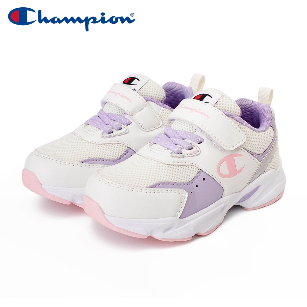 【Champion】童鞋 運動鞋 ROBOT C-米/紫(KSUS-2312-79)