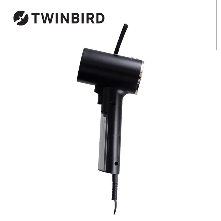 【日本TWINBIRD】高溫抗菌除臭 美型蒸氣掛燙機-黑金