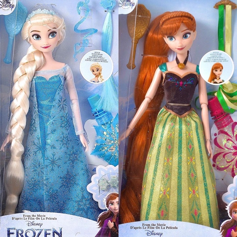 現貨24hr出貨 冰雪奇緣 艾莎 Elsa 安娜 Anna 變髮 娃娃 公主 艾莎公主娃娃 可換裝 29公分 美國迪士尼