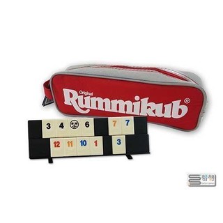 +送沙漏(101桌遊)以色列桌遊拉密袋裝 標準版 Rummikub Mini Pouch 拉密袋裝 攜帶版 正版全新