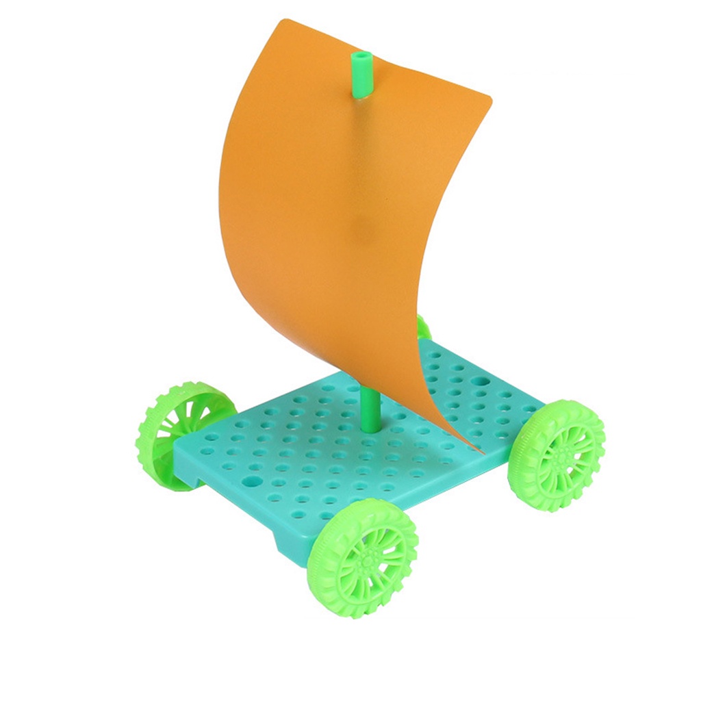 帶有蝸牛 DIY 電子套件技術科學玩具教育套件的風力車兒童實驗創意發明