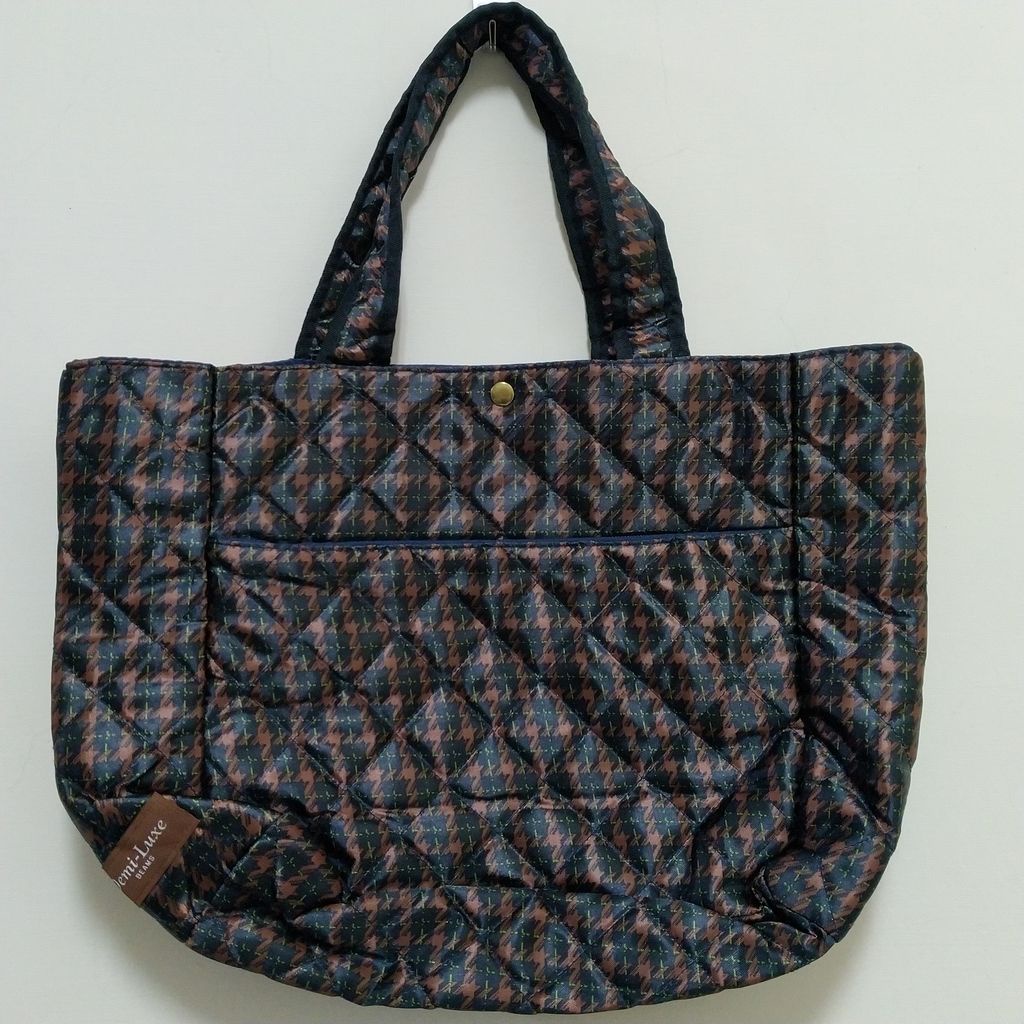 日本雜誌附錄 ♚ Demi-Luxe BEAMS 格紋托特包 手提包