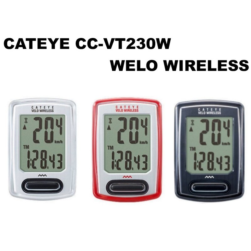 《67-7 生活單車》日本貓眼 CATEYE CC-VT230W 超薄款 無線碼錶 日本進口