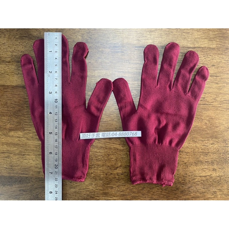 手套 採茶手套 尼龍手套 針織手套 買10雙 送2雙 紅色手套 薄手套 13針手套