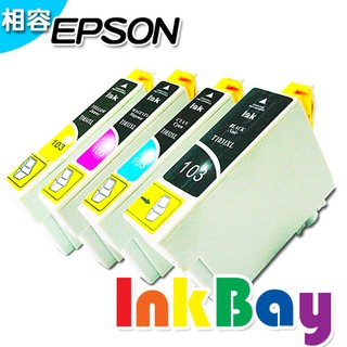 EPSON T1031 黑 / T1032 藍 / T1033 紅 / T1034 黃 高容量相容墨水匣 103XL