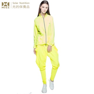 【后益 HOII】【機能哈倫褲 -黃光】UPF50+抗UV防曬涼感先進光學機能衣