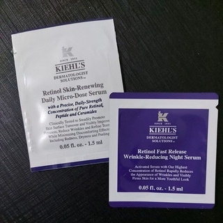Kiehl's 契爾氏 A醇全能新生抗痕精華1.5ml 0.3A醇新生瞬效活性精華1.5ml