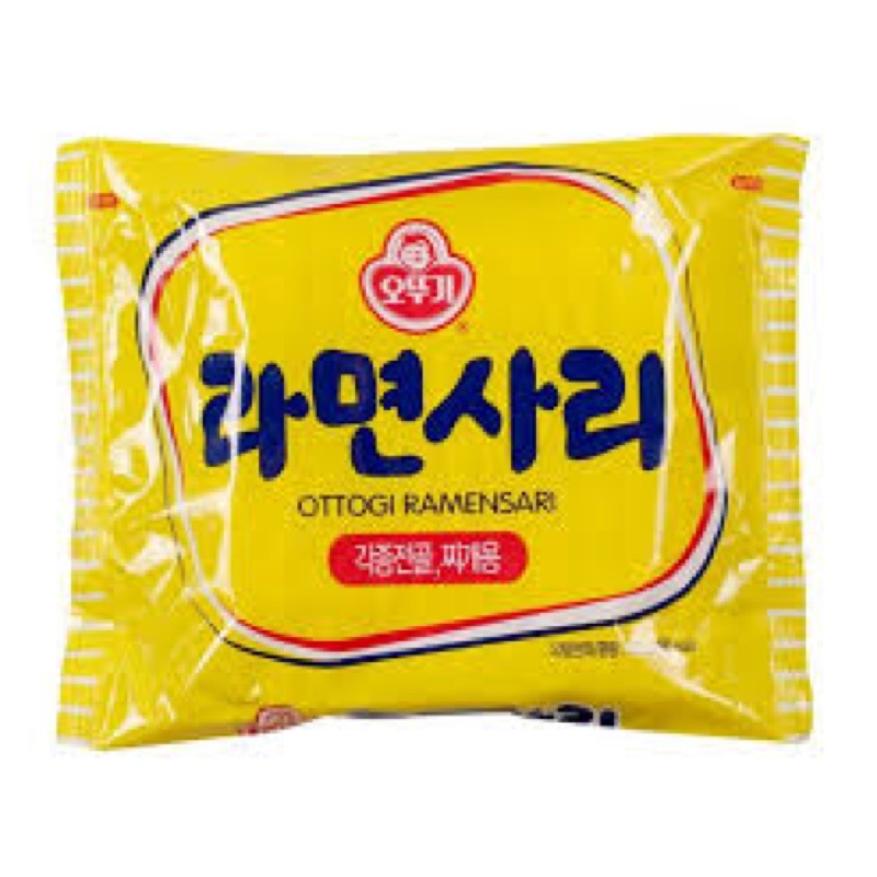 韓國 不倒翁Q拉麵 純麵條