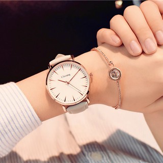 手錶 (現貨 🍒福利品) 有秒針 學院經典對錶 簡約皮革錶帶 簡約 錶帶 手錶 情侶對錶 指針錶 學生錶 有秒針手錶