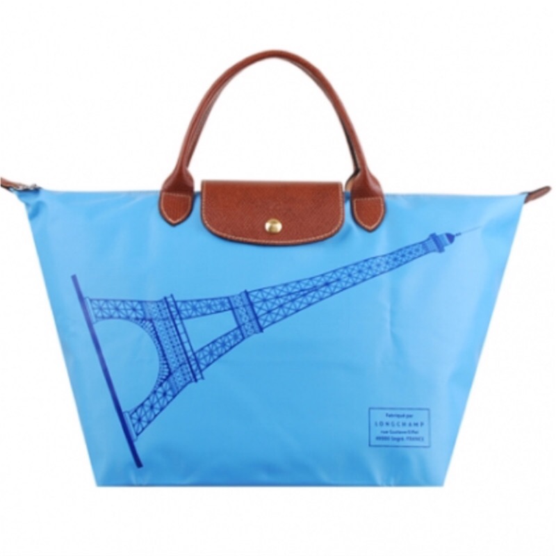 法國製 巴黎帶回Longchamp 限定款 紀念款 巴黎鐵塔 短柄/中
