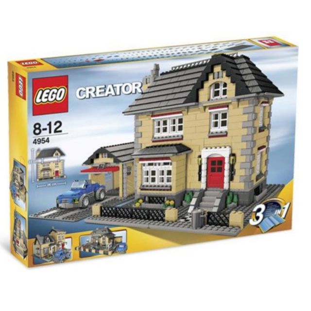 樂高 LEGO 4954 CREATOR 3合1 摩登洋房 街景 大房 別墅 全新未開 現貨