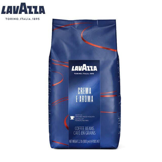 ❤️義大利 LAVAZZA Crema E Aroma 咖啡豆 1kg 中烘培