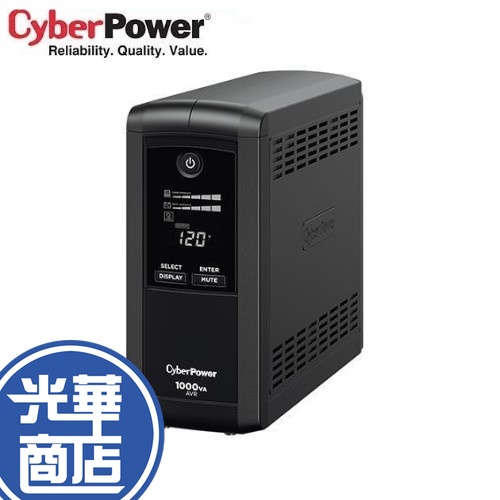 【熱銷】免運直送 CyberPower 1000VA 在線互動式 不斷電系統 CP1000AVRLCDA 光華商場