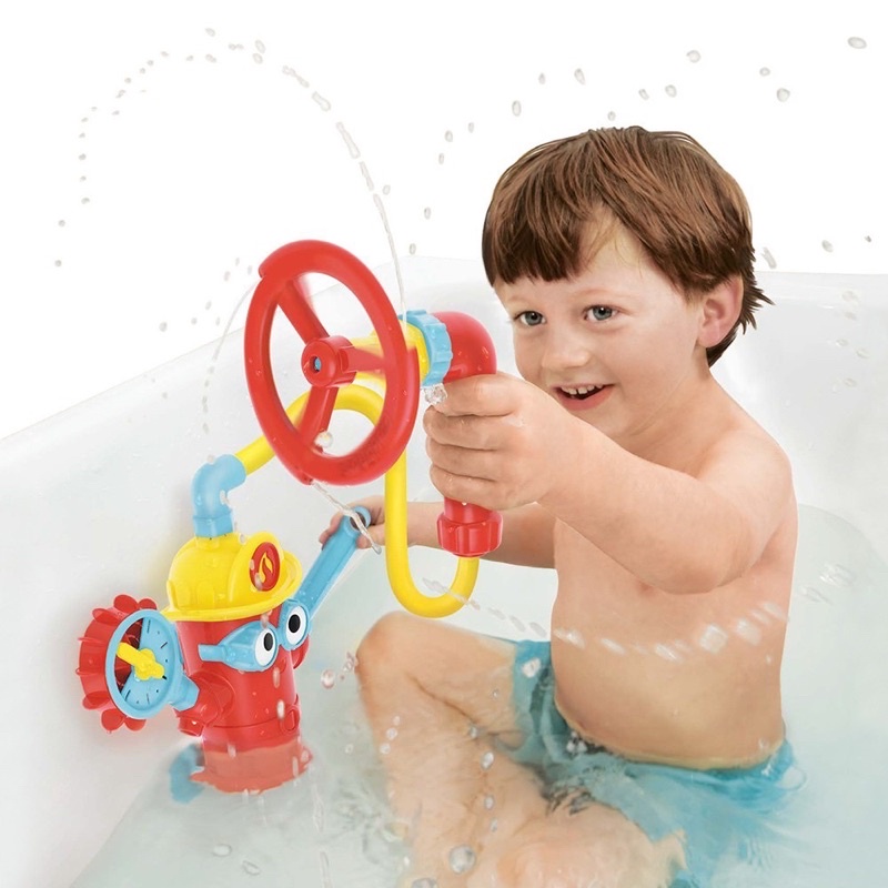 ⭐️二手九成五新⭐️ 以色列Yookidoo 百變消防小英雄 洗澡玩具 戲水玩具 玩水 兒童洗澡玩具 寶寶玩