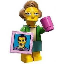 樂高 Lego 71009 辛普森人偶 14號 埃德娜·克拉巴佩爾 Edna Krabappel