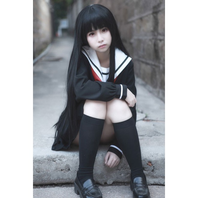 大尺碼 大碼水手服女裝大佬偽娘用品cos衣服地獄少女cd變裝jk制服連衣裙 蝦皮購物